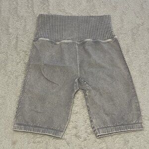 ✨Free People good karma biker spandex yoga shorts - small